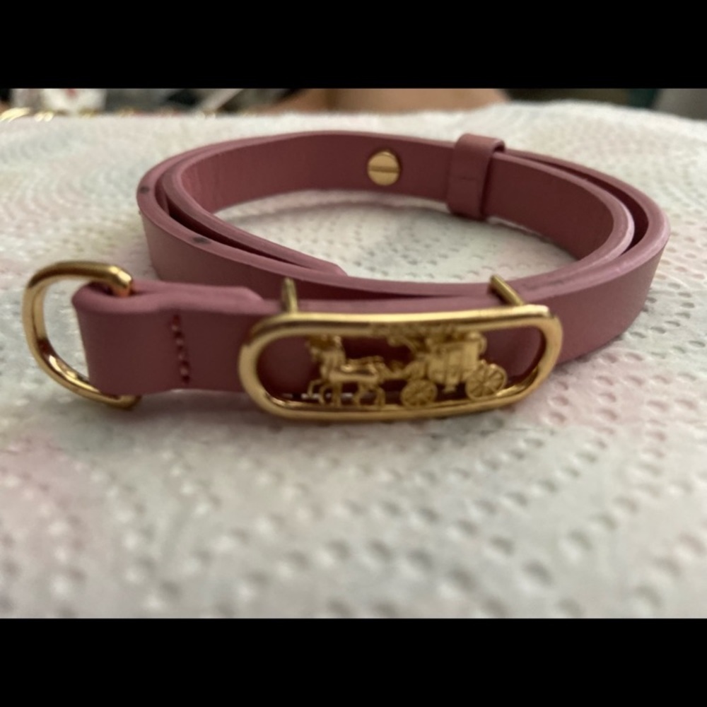 Brand new coach bracelet good for a dress up or a dress down any outfit